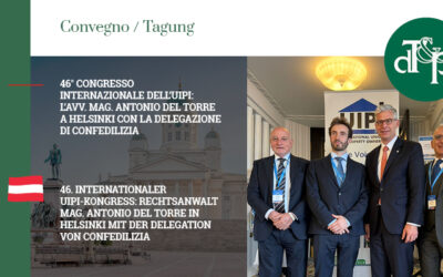 46° Congresso internazionale dell’UIPI: l’avv. Mag. Antonio del Torre a Helsinki con la delegazione di Confedilizia