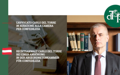 L’avvocato Carlo del Torre in audizione alla Camera per Confedilizia